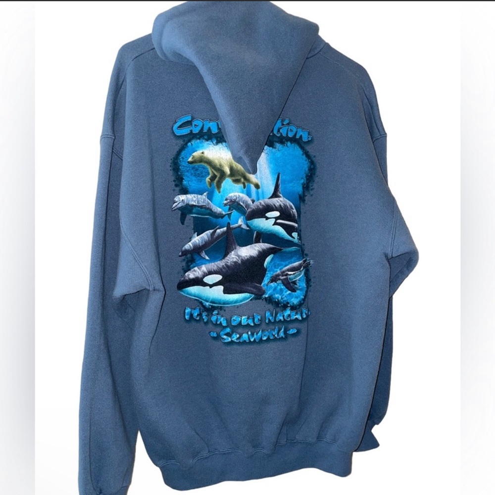 Vintage Sea World Hoodie